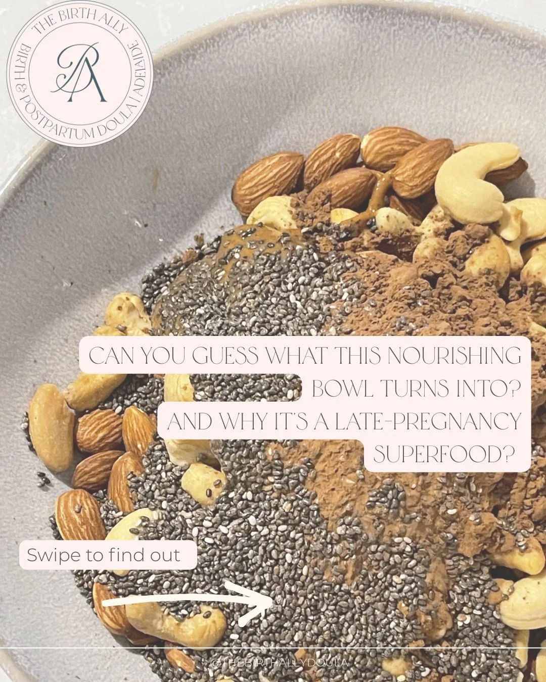 What do dates, chocolate and a little bit of doula magic turn into?
Swipe to find out...

Don't forget to hit save for when the pregnancy cravings hit! 

What was your biggest pregnancy sweet craving? 🤔💭

Chocolate Brownie Date Balls
Ingredients 
&