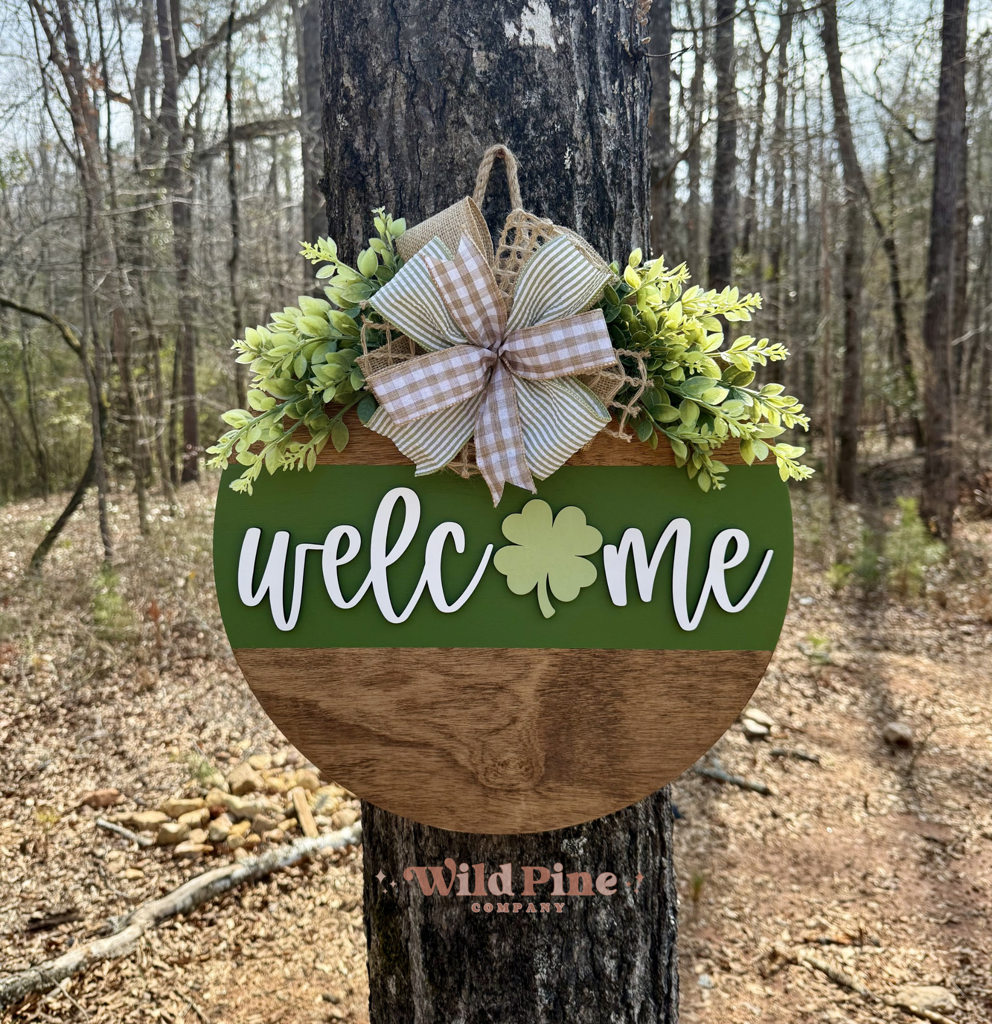 Clover Green Welcome Sign