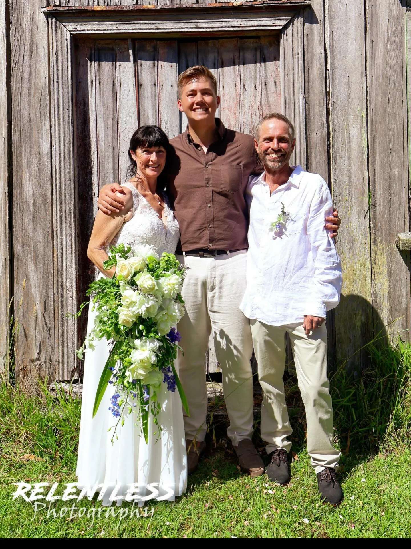 Congratulations to Mr &amp; Mrs Jenks 🤍

Beautifully captured By @relentless_photography.nz 
.
.
.
.
.
.
.
#celebrant #weddingphotography #wedding #houhoraheads