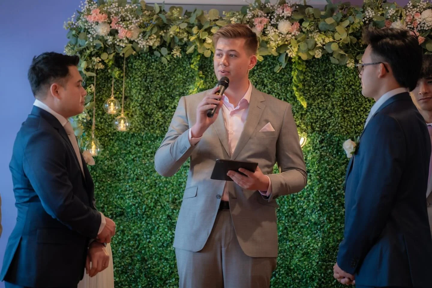 Congratulations to Conrad and Jacques 🎉💍