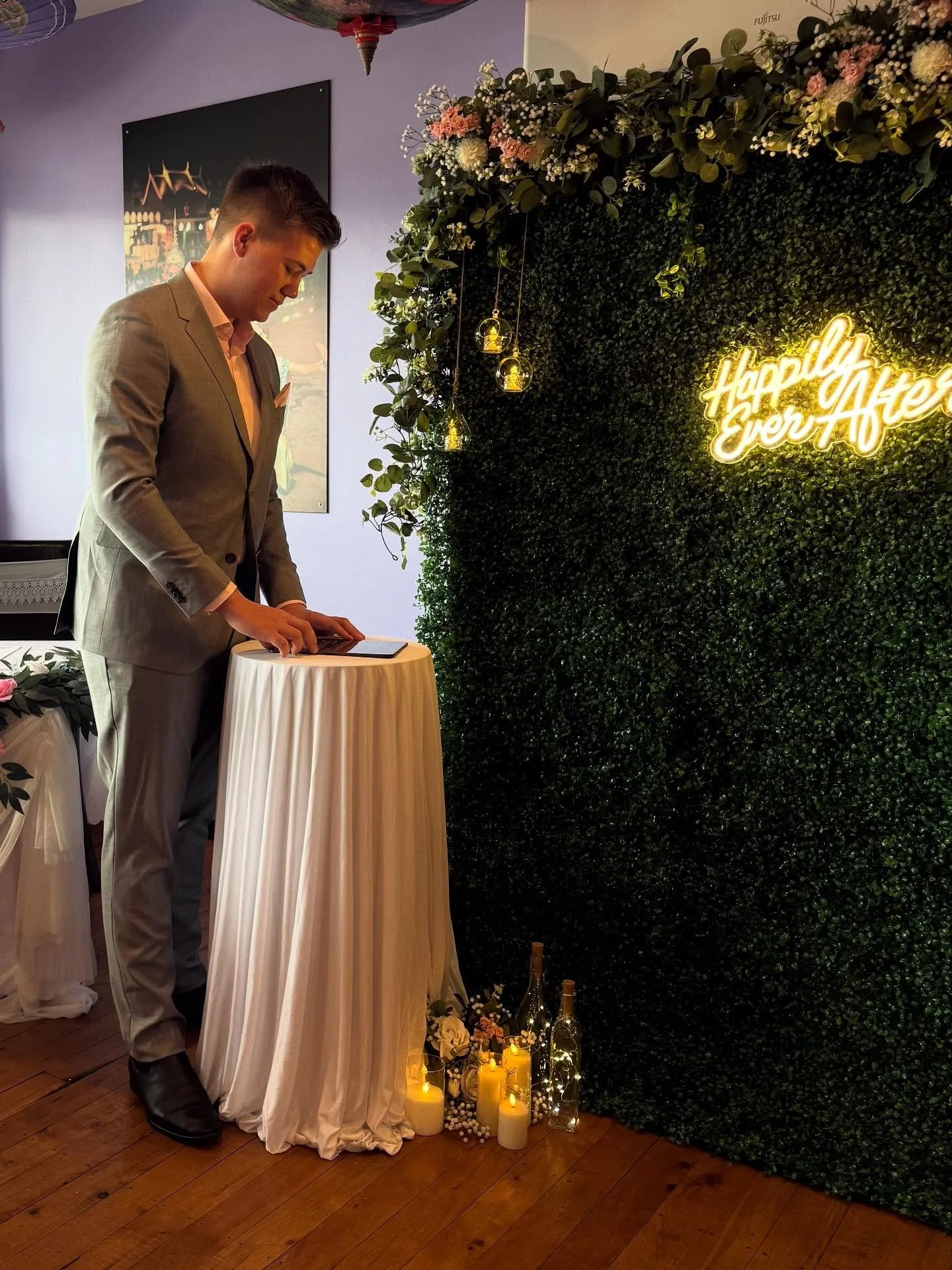 Practice makes perfect&hellip; or at least makes sure I don&rsquo;t mix up the names 😉 Ceremony kicks off at 4pm!