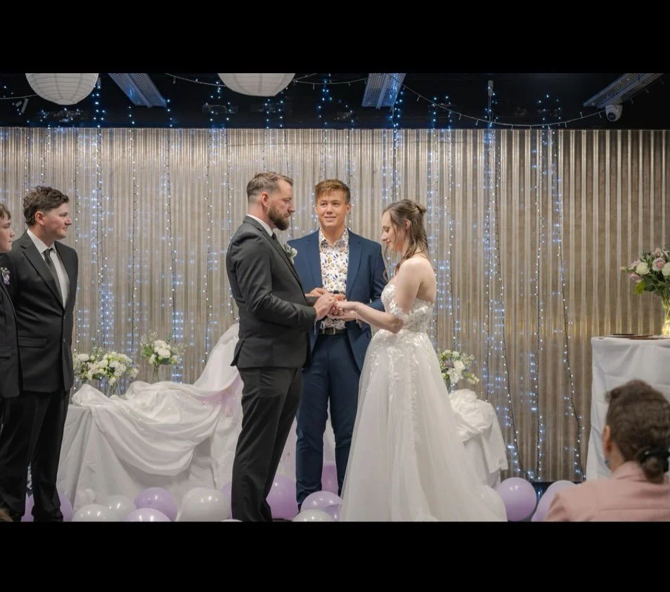 Being trusted to guide Aleisha &amp; Ben through this moment? Absolute privilege.
This is why I do what I do 🤍