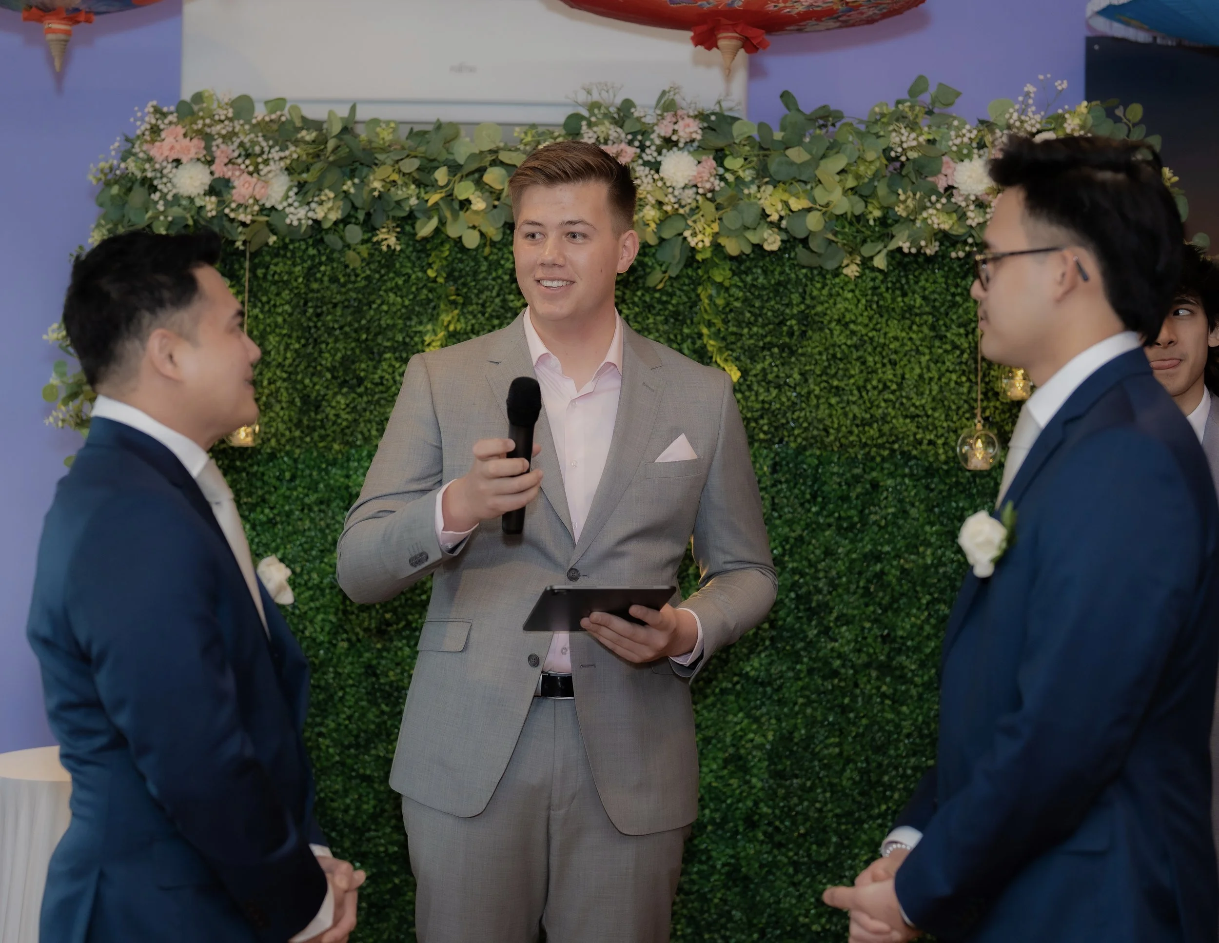 Celebration + MC + Live Music