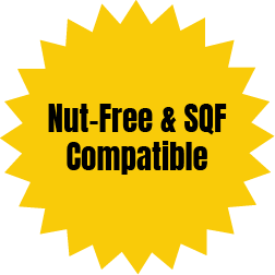 Nut-Free and SQF Compatible