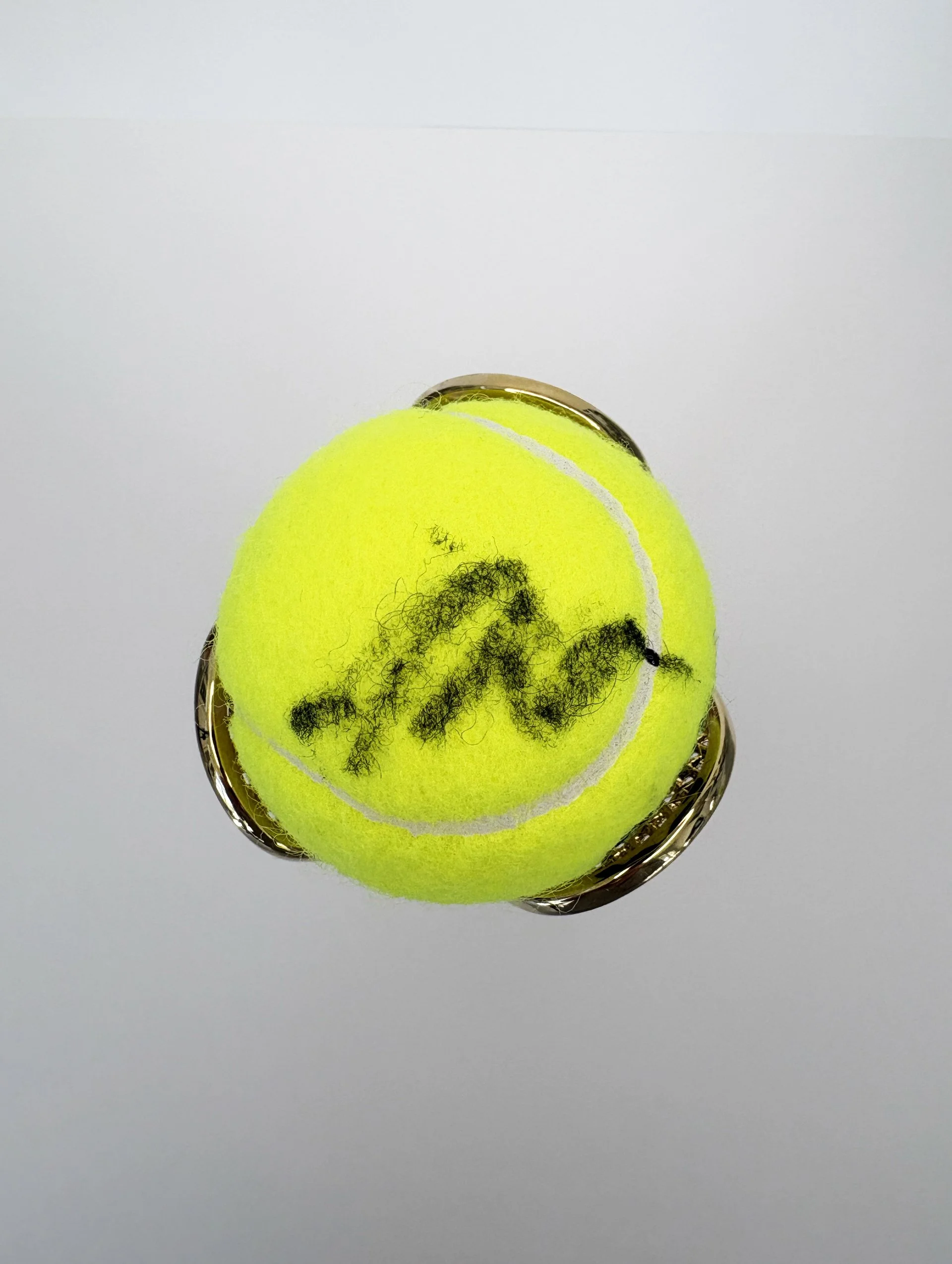 Amanda Anisimova Signed Tennis Ball