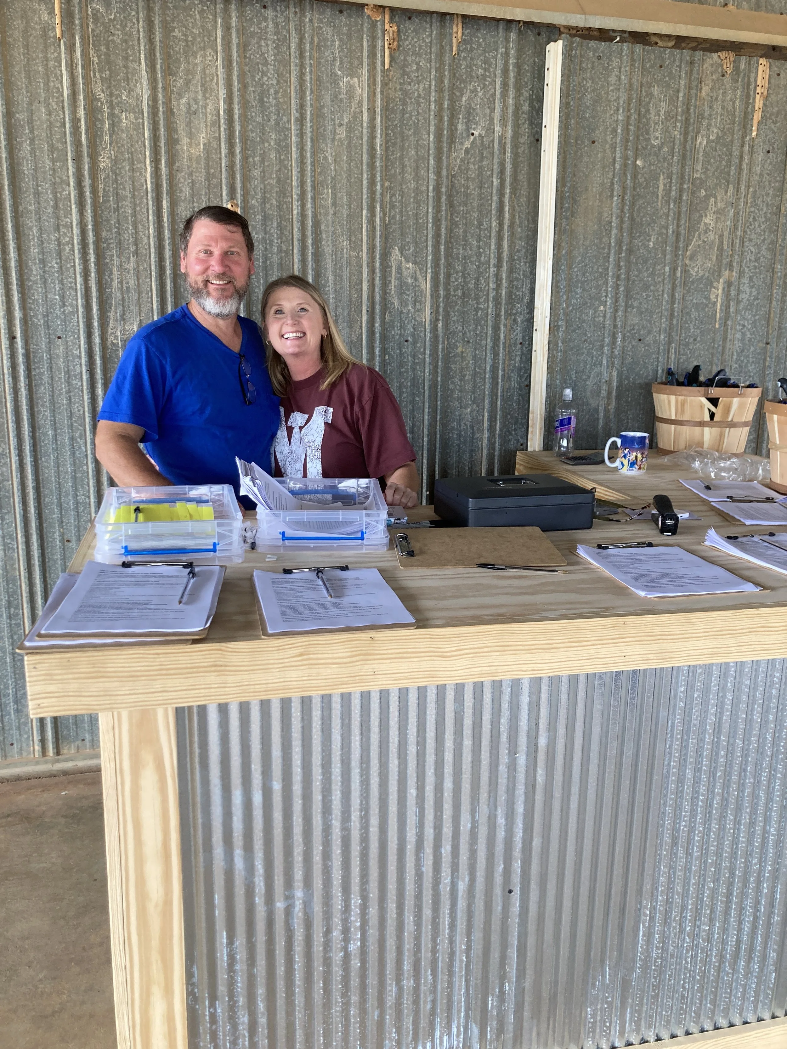 Mine Owners Jeff and Tina Burrow