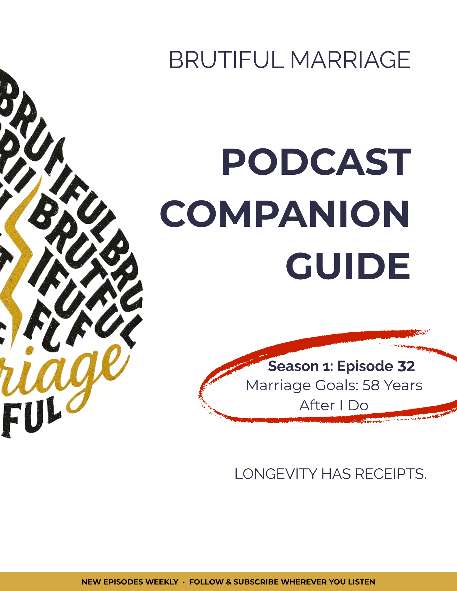 Eps. 32: Marriage Goals - 58 Years After "I Do"