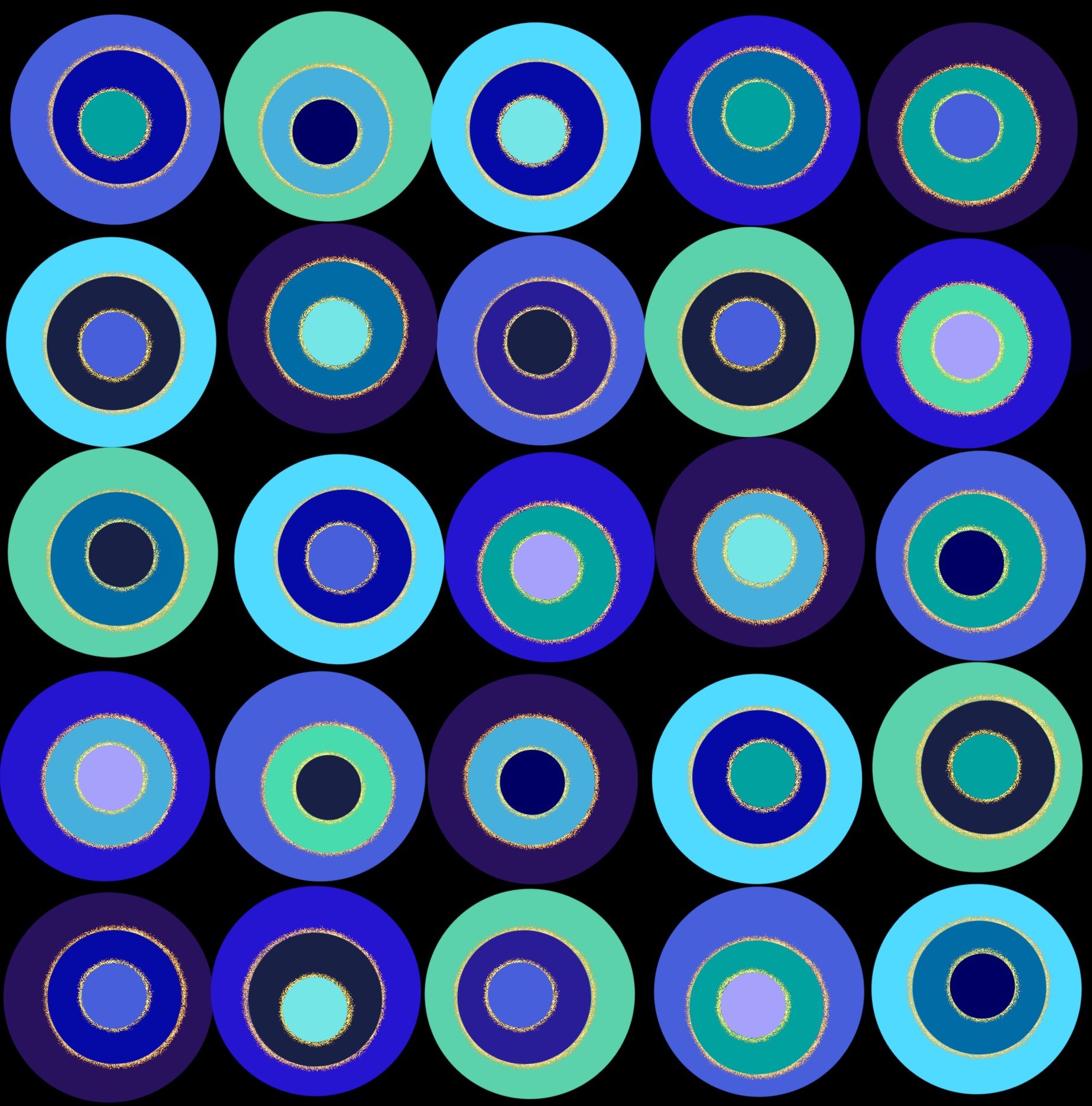 Evil Eyes Print