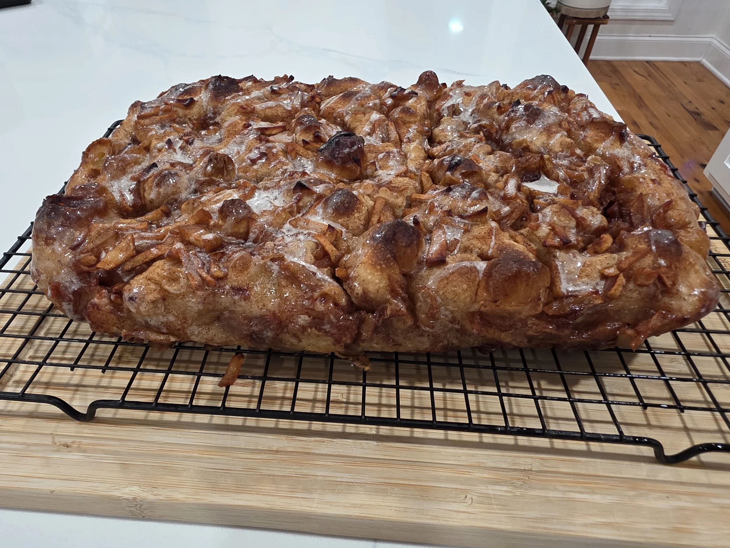 The Golden Soul (Apple Fritter Focaccia)