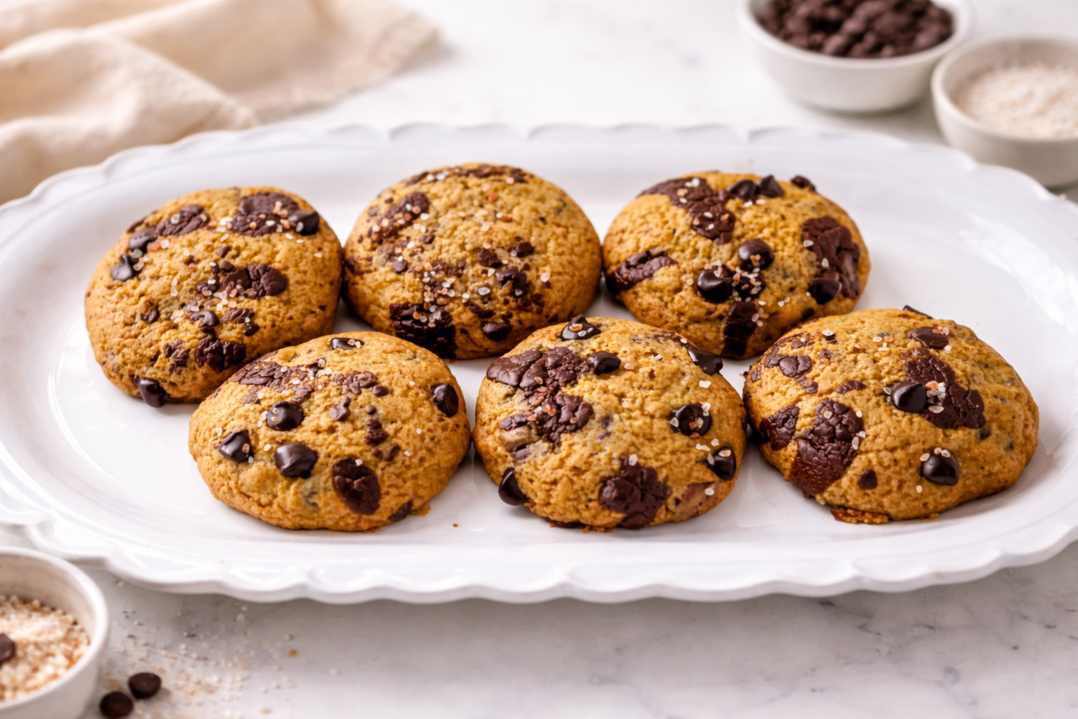 The Balanced Soul (Guilt-Free Chocolate Chip Cookies) 1 dozen