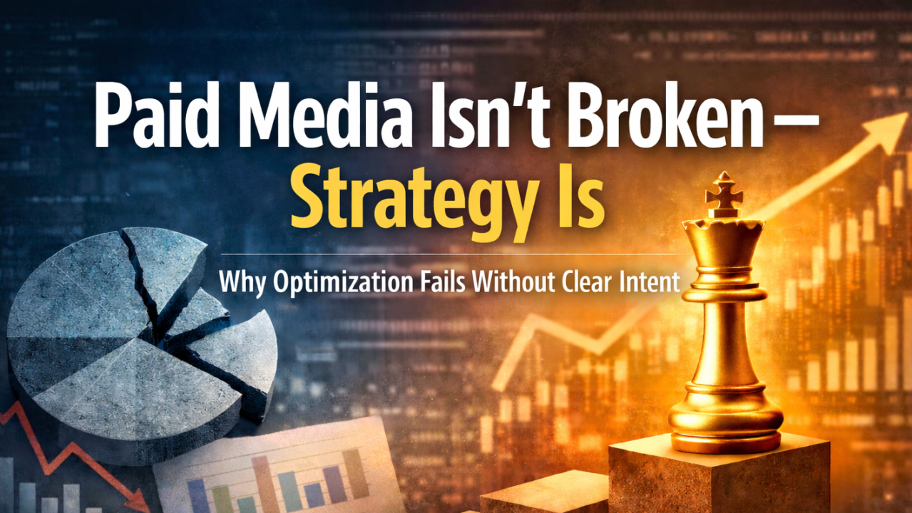 Paid Media Isn’t Broken — But Strategy Is