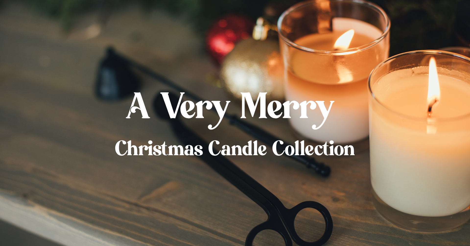 A Very Merry Christmas Candle Collection Class
