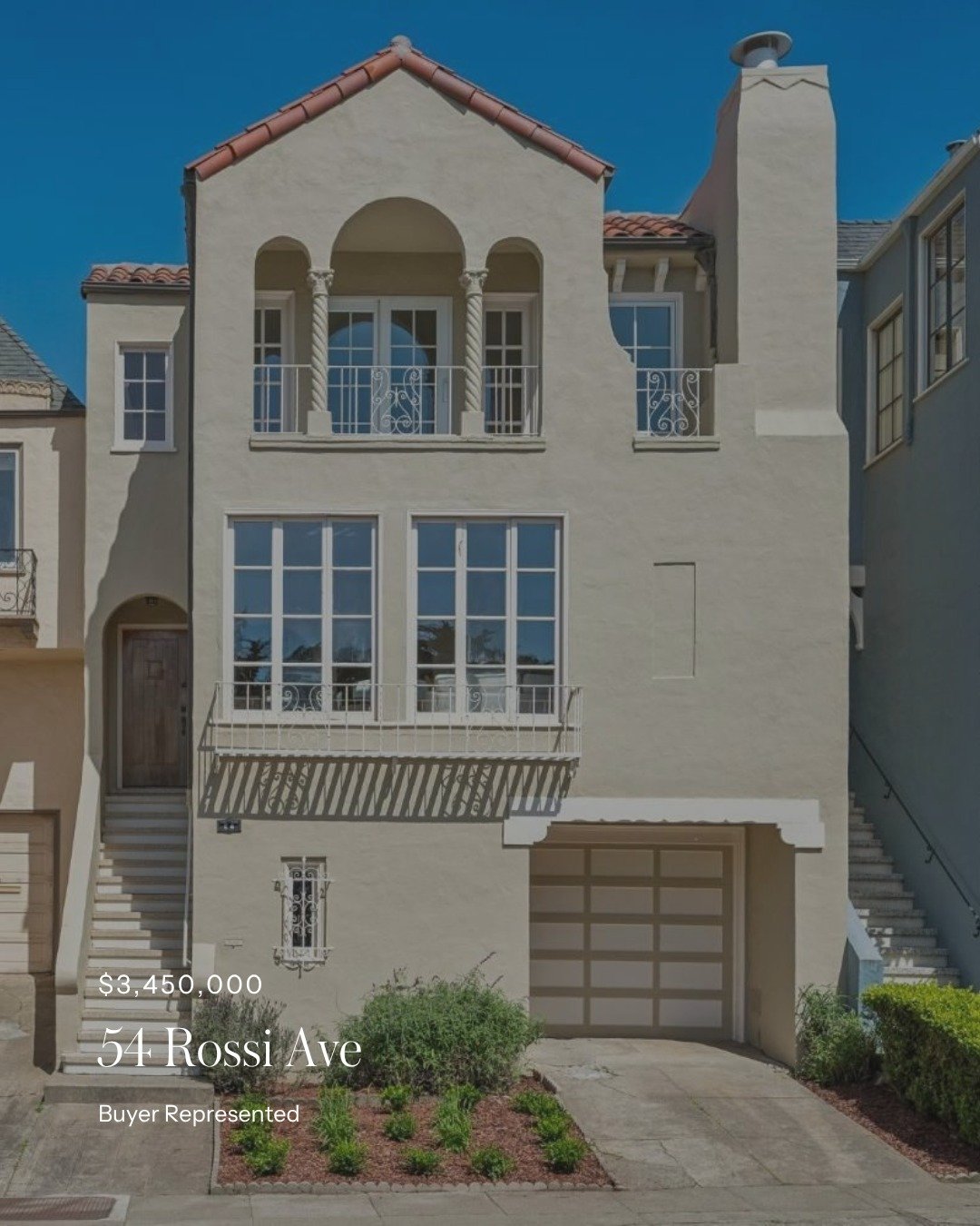 Every sale tells a story, and we&rsquo;re grateful for the clients who have trusted us to be part of theirs. Here are a few of the homes we've loved lately:

54 Rossi Ave, San Francisco &middot; $3,450,000
302 Starling Rd, Mill Valley &middot; $1,850