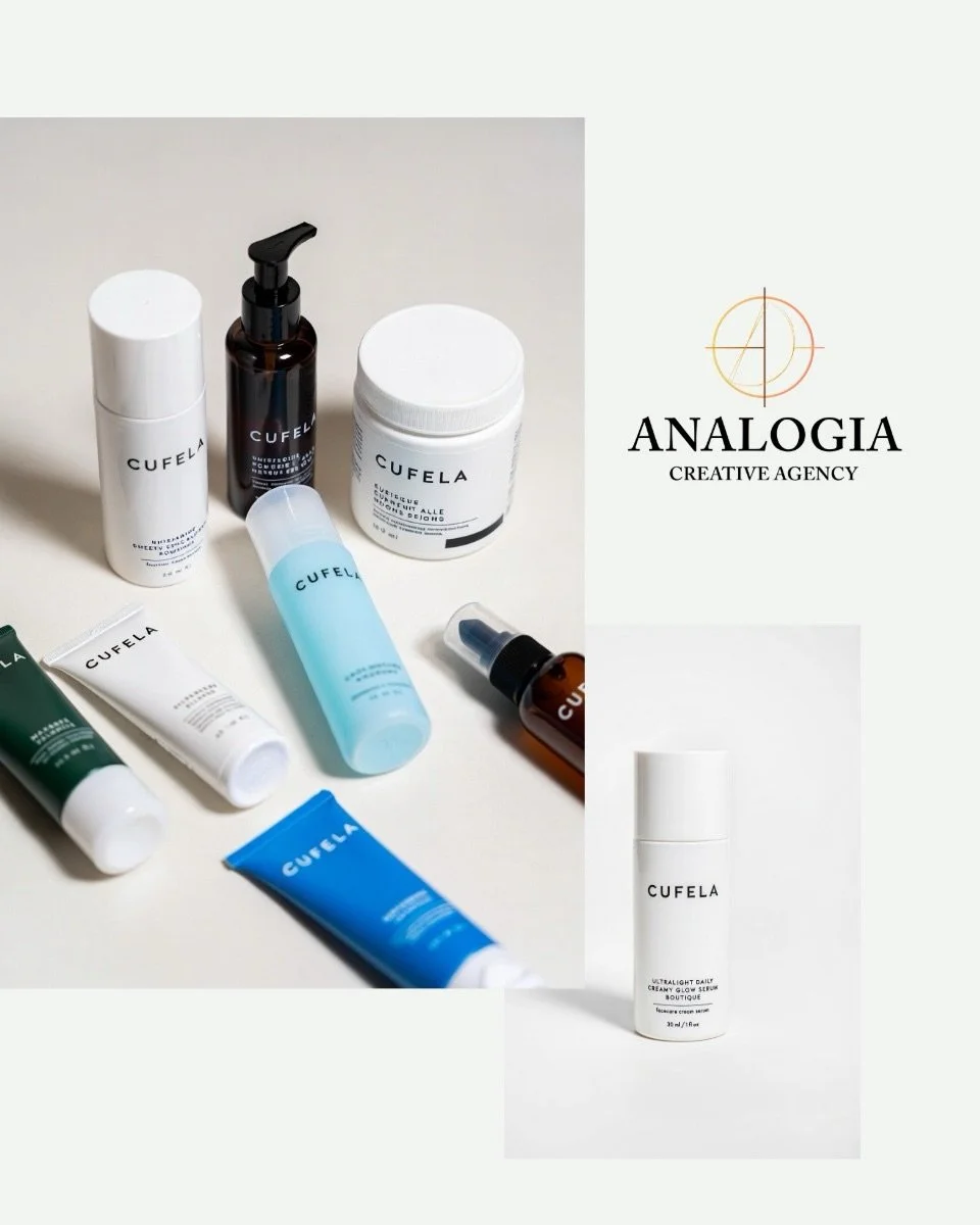 In skincare, perception matters.
Intentional branding builds credibility, loyalty, and desire, before the first use.

#analogiacreative #skincare #intentionalbranding #credibility #trust