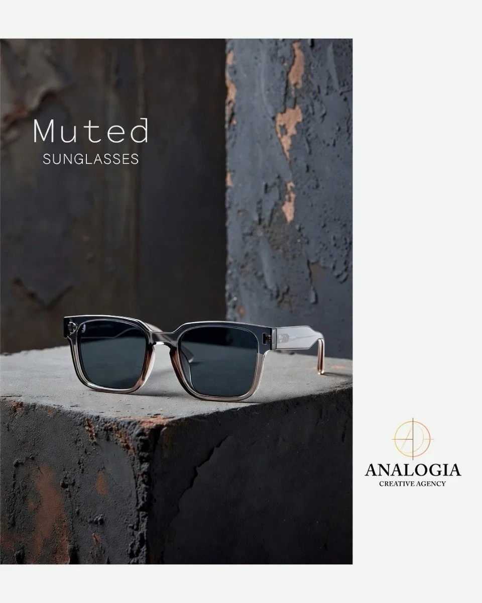 Your vision sets the direction.
Your brand voice makes sure it&rsquo;s heard clearly, consistently, and with purpose.

#analogiacreative #sunglassess #brandvoice #direction #design