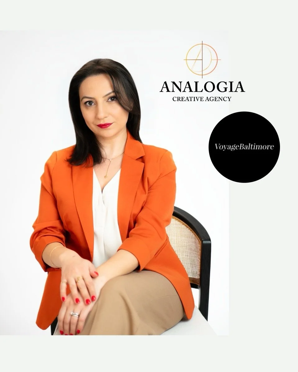 ANALOGIA Creative Agency&rsquo;s Founder/Creative Director Stella Grigoryan&rsquo;s interview with @voyagebaltimore about the Agency&rsquo;s goal to help businesses communicate their Brand Effectively.

&ldquo;In today&rsquo;s fast-paced environment 