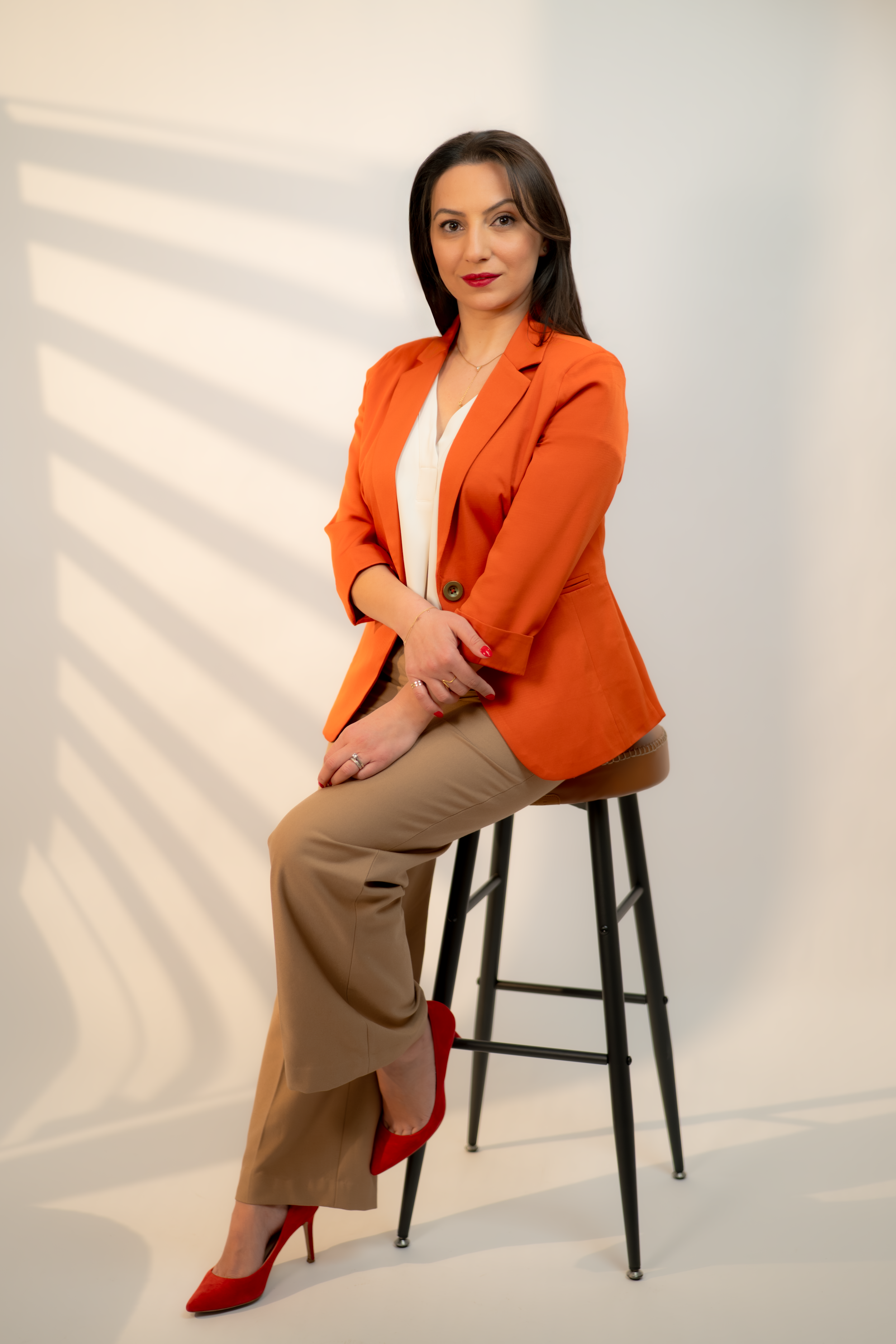 Stella Grigoryan, the founder and creative director of ANALOGIA Creative Agency