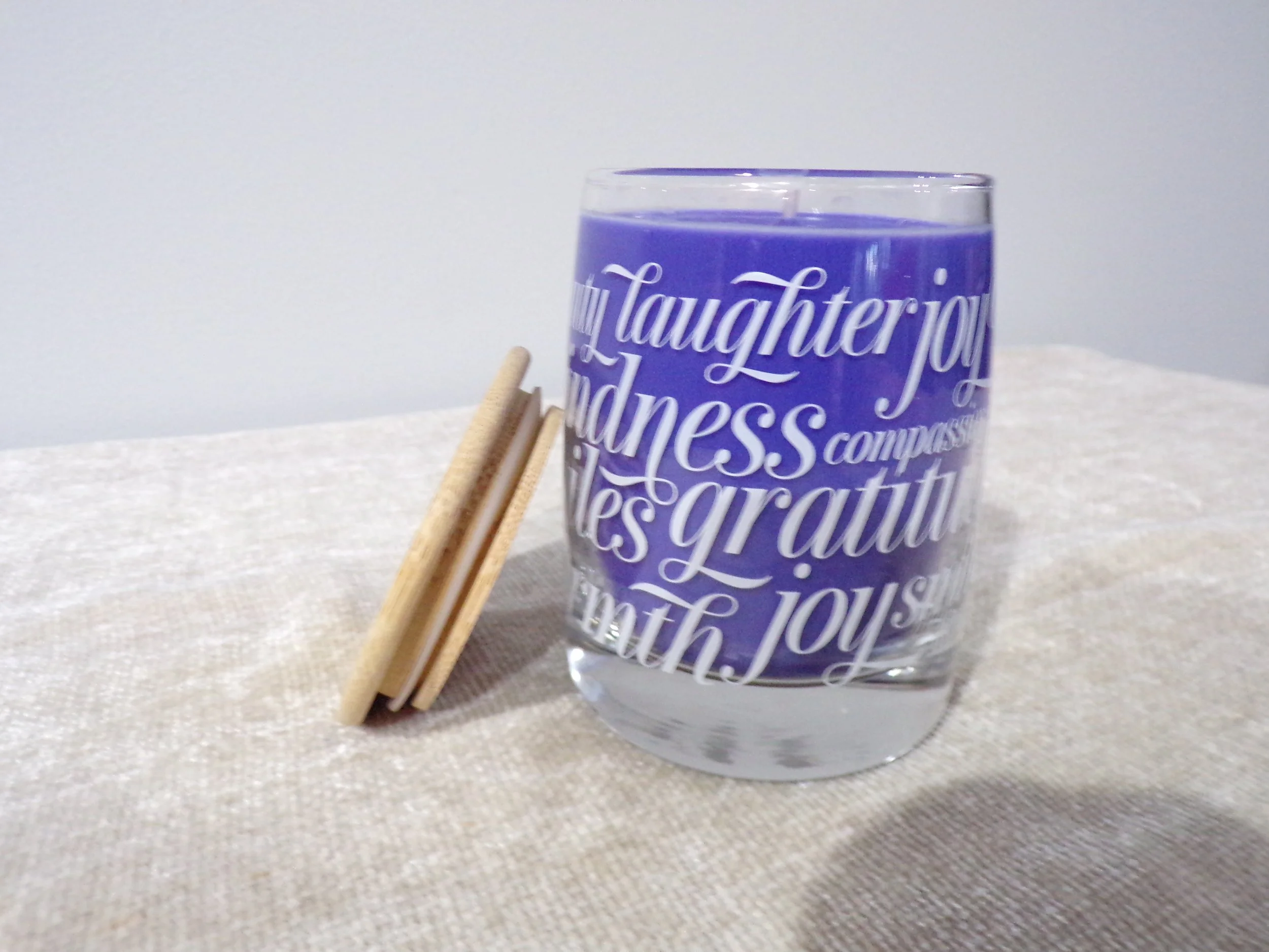 Blackberries and Sugared Violets– Reclaimed Vessel Soy Candle