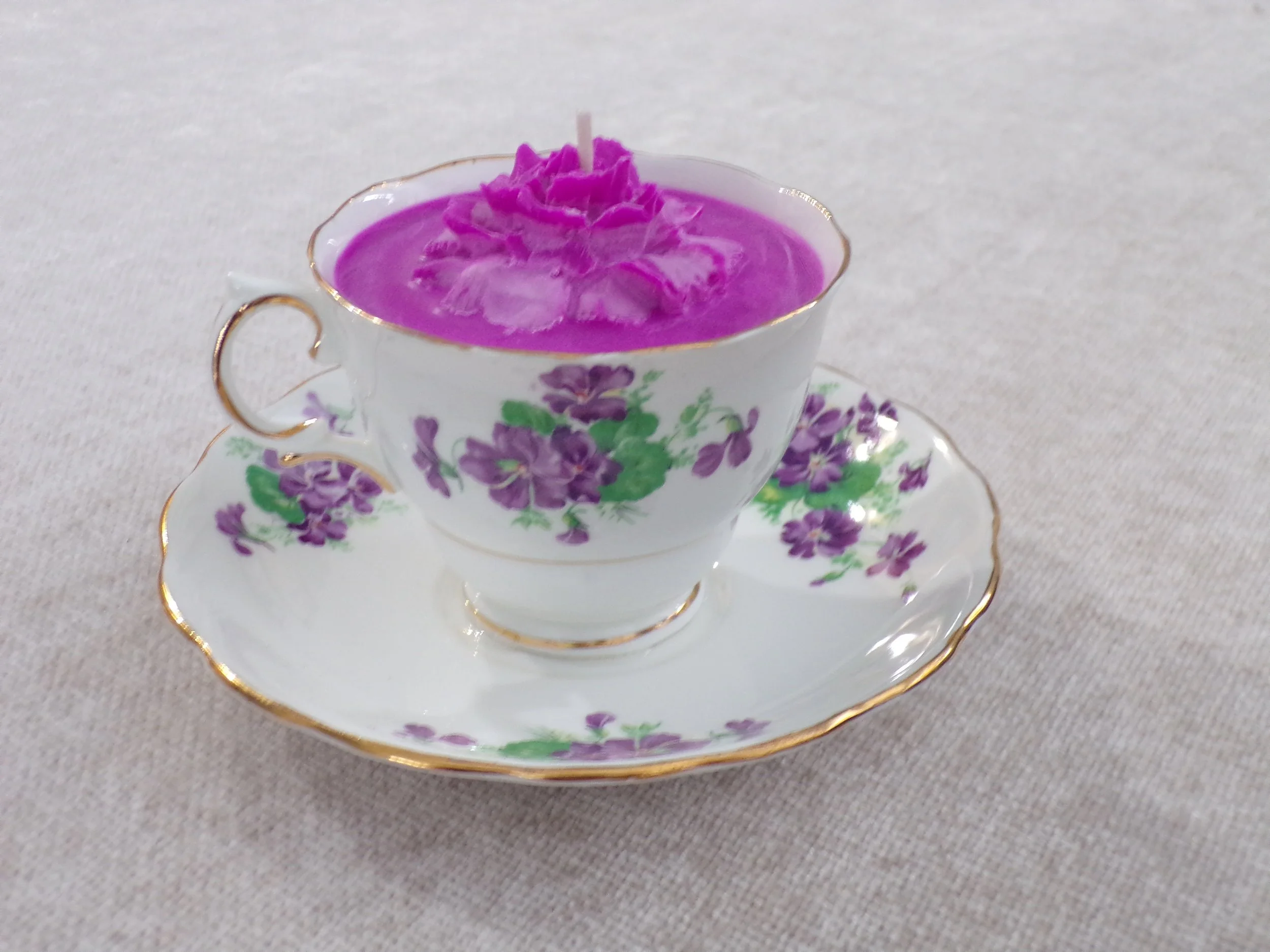 Lavender Mist – Teacup Soy Candle