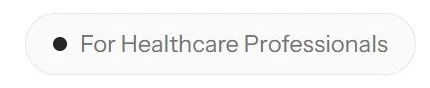 Bullet point indicating 'For Healthcare Professionals'