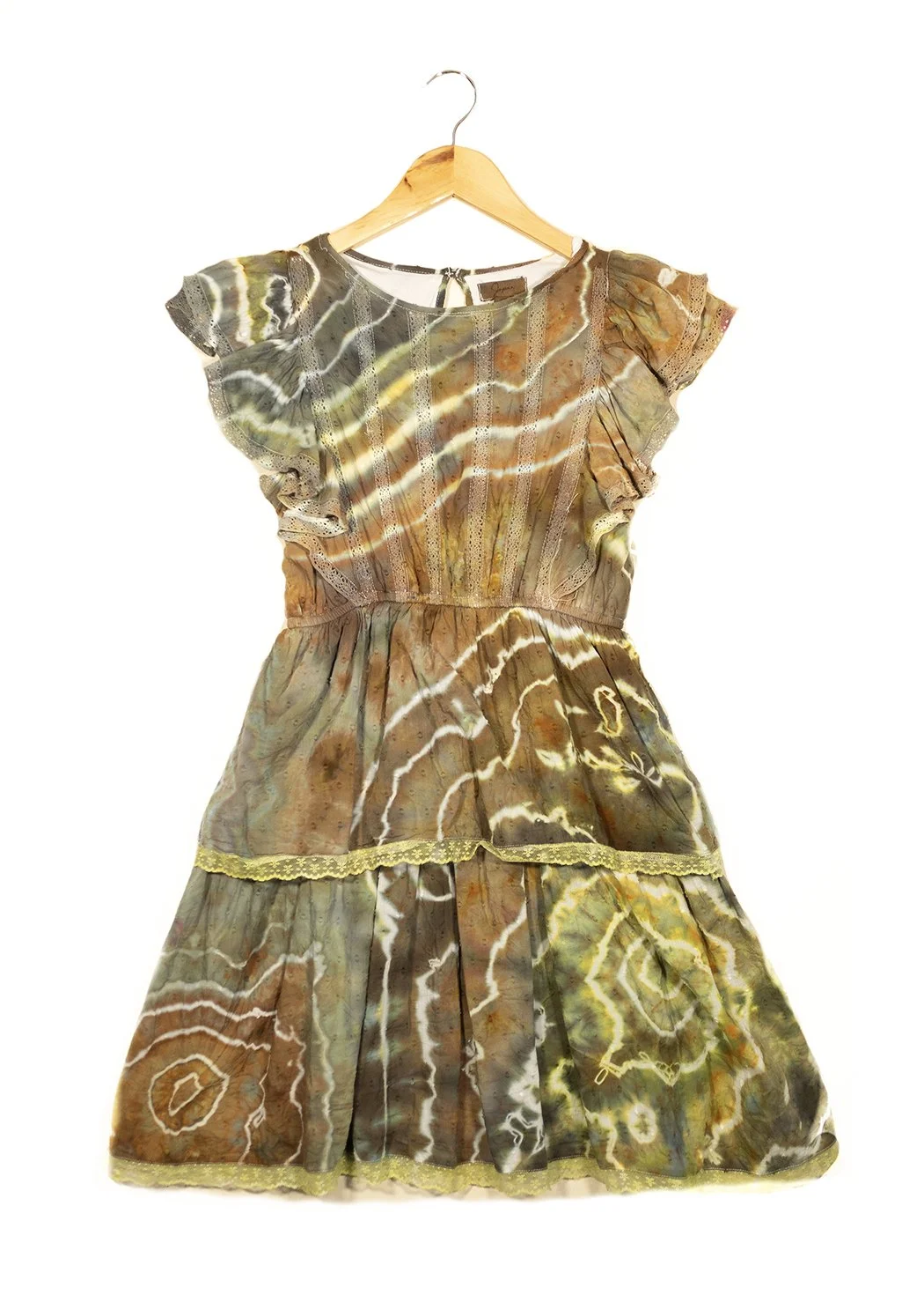 Olive Geode Girls Dress