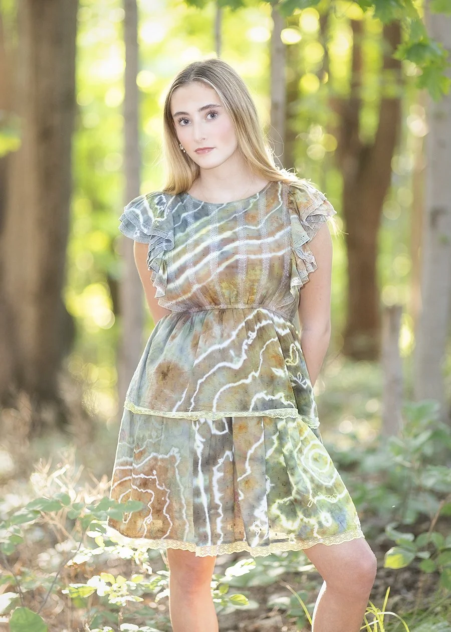 Olive Geode Girls Dress