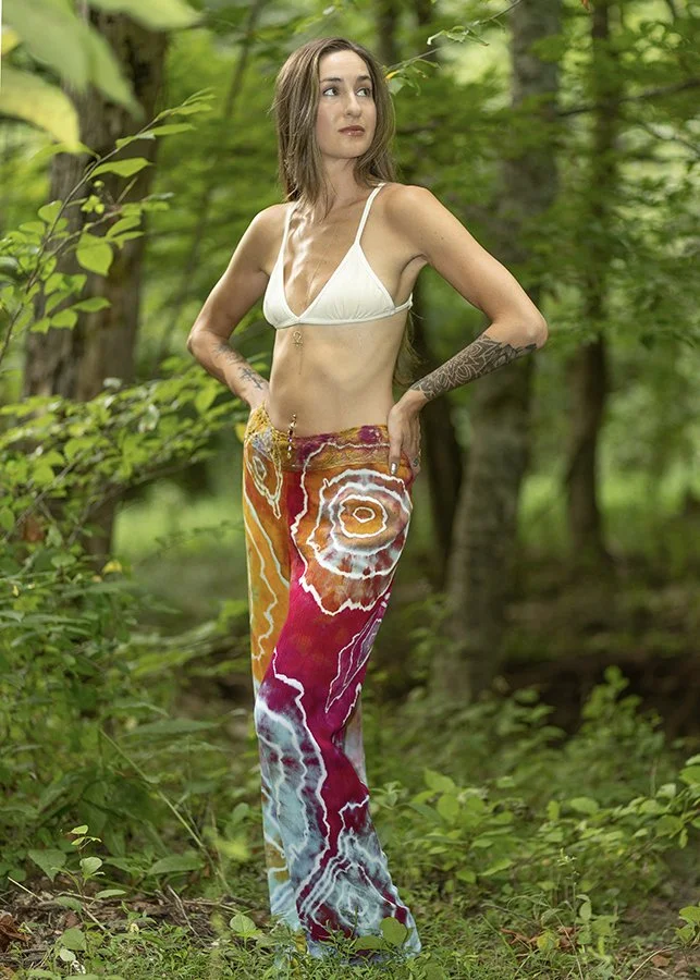 Loose Fit Geode Pants