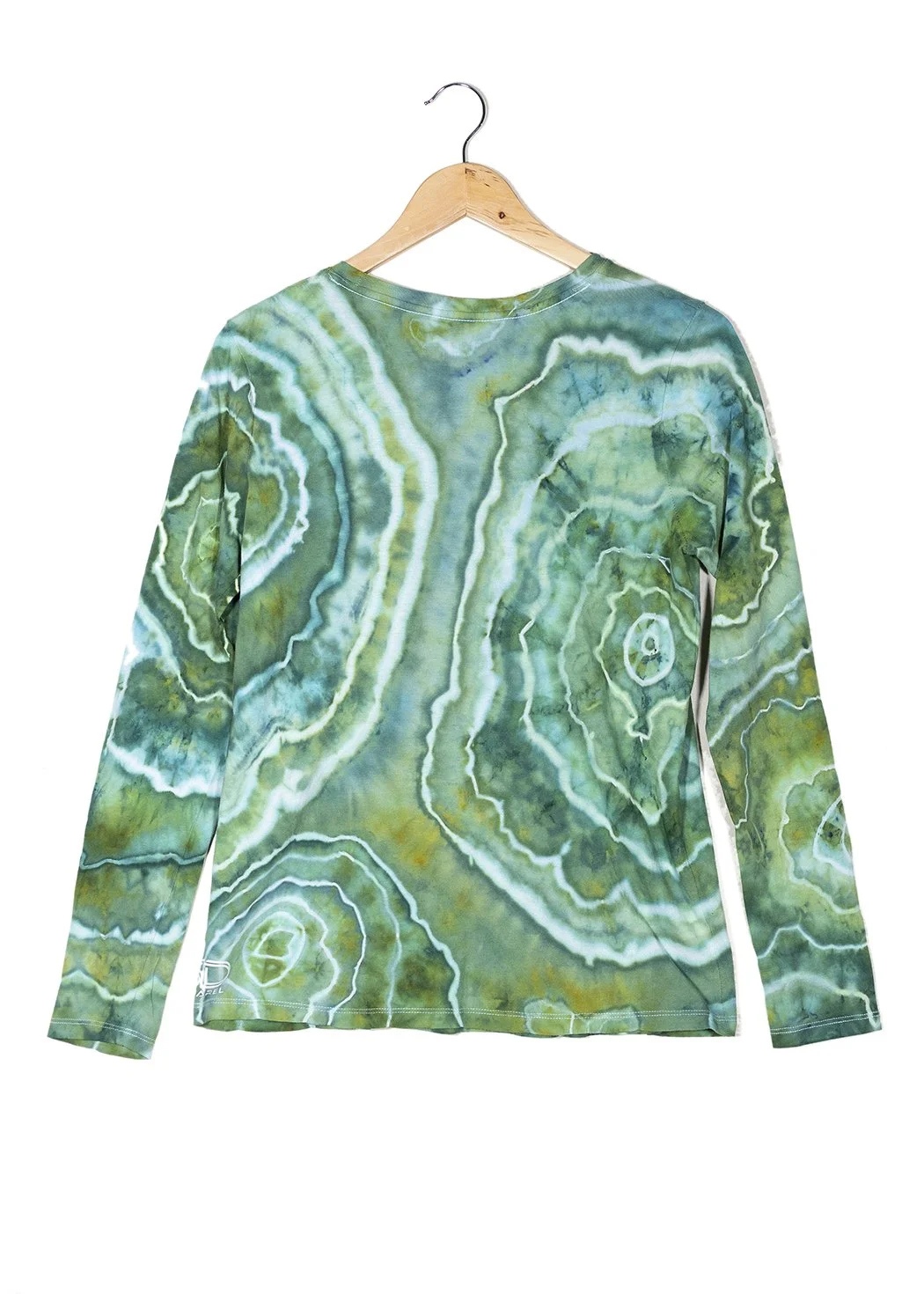 Women's Green Geode Long Sleeve