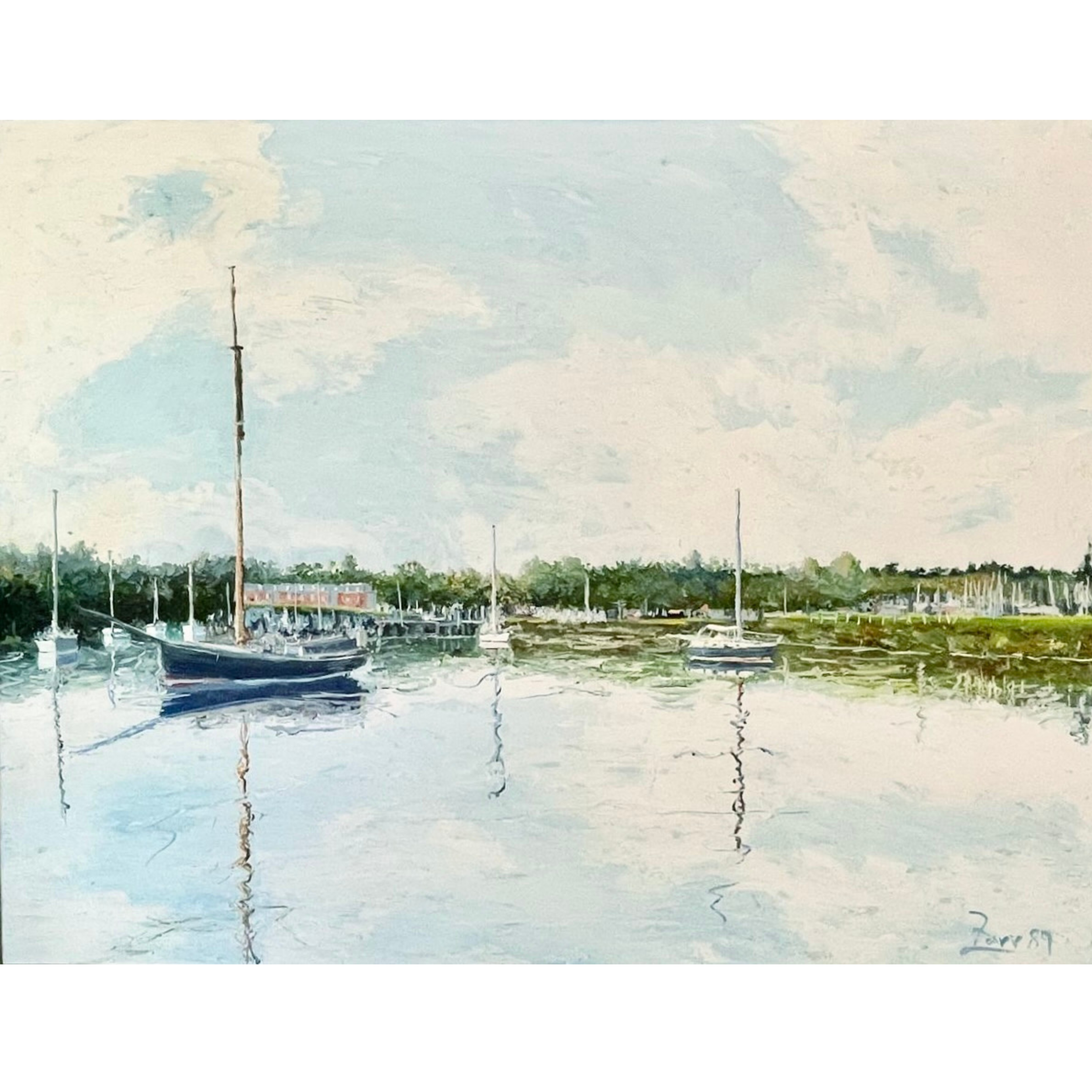 Boats at Bucklers Hard