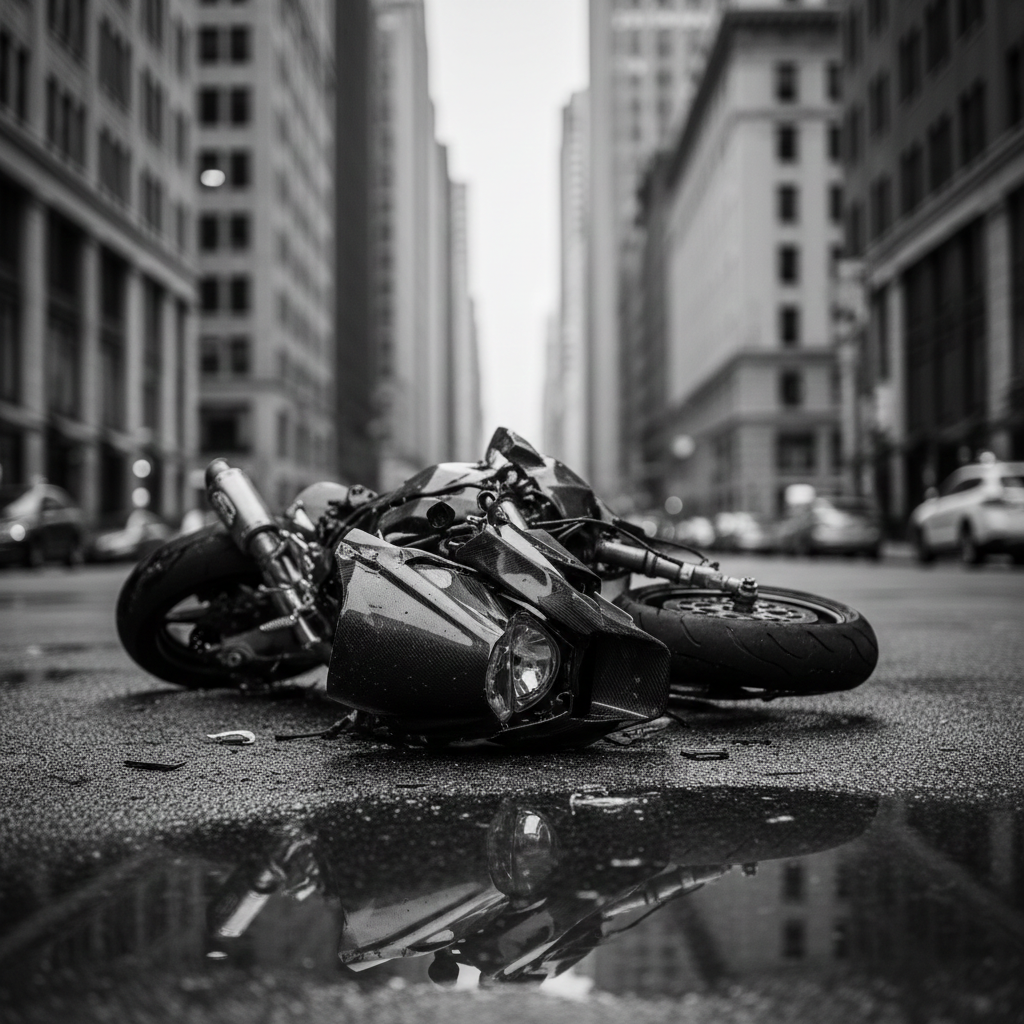 Motorcycle accident