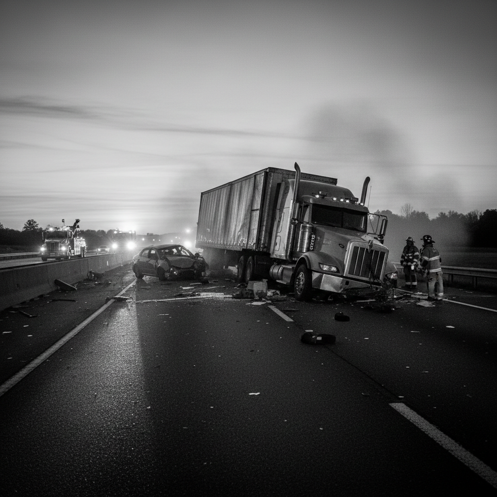 Truck Accident Causing Injury