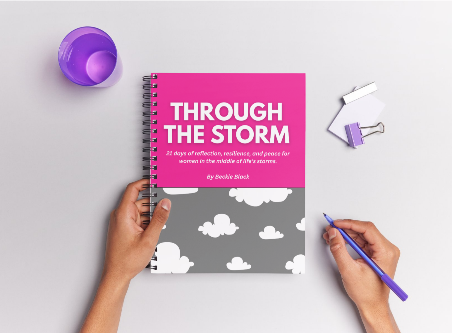 Through The Storm: A 21-Day Guided Journal for Women Navigating Life's 