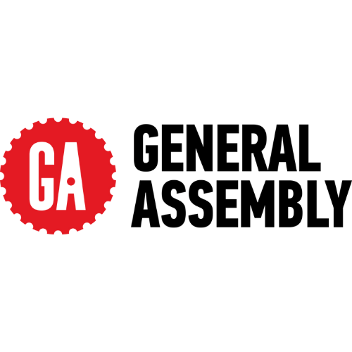 Georgia state outline with red seal containing the letters 'GA' and a checkmark.