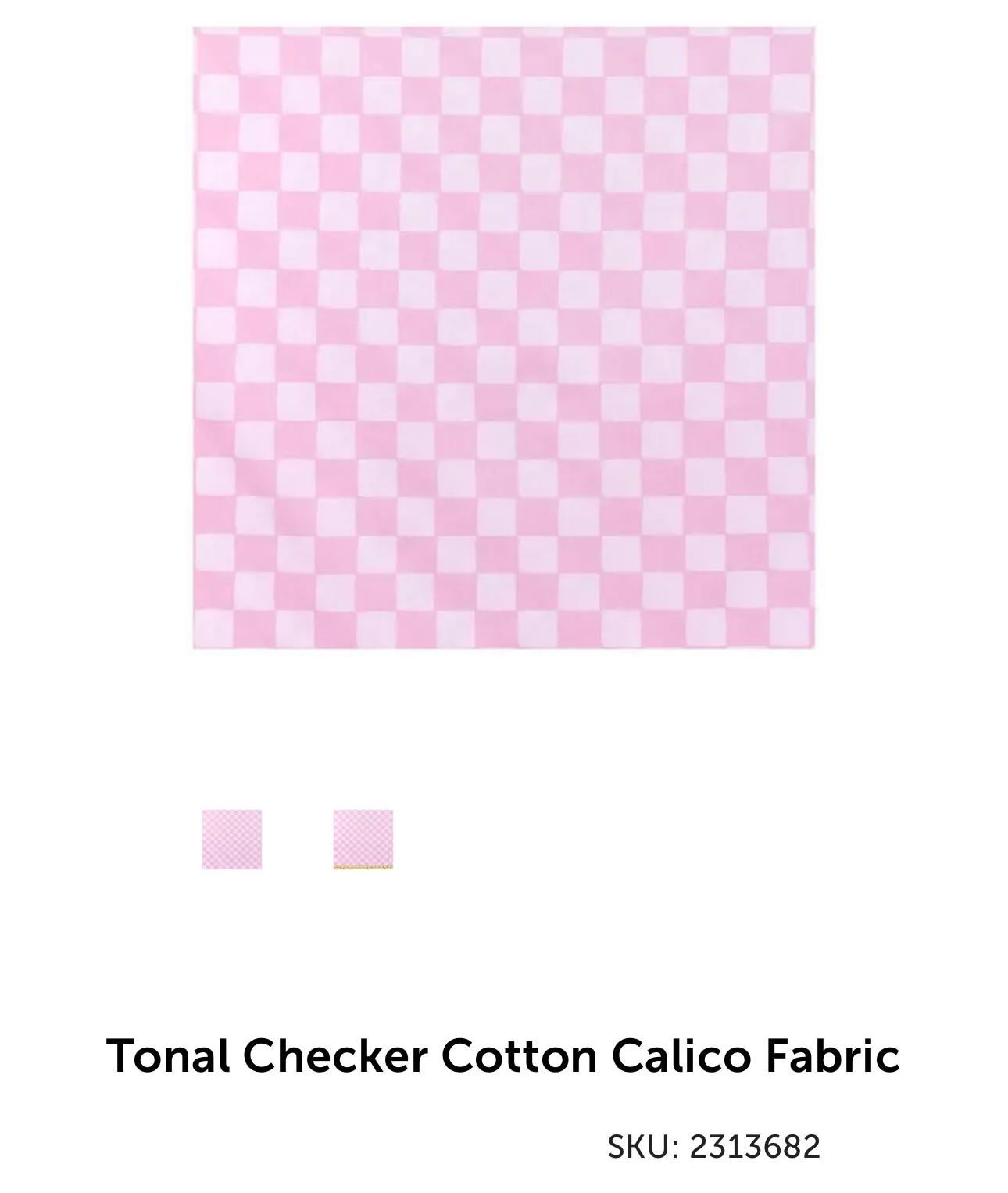 Tonal Checker Cotton Calico_2313682
