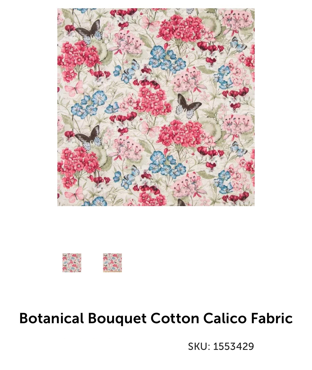 Botanical Bouquet Cotton Calico_1553429