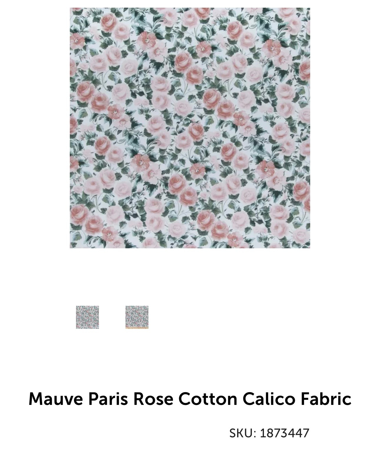 Mauve Paris Rose Cotton Calico_1873447