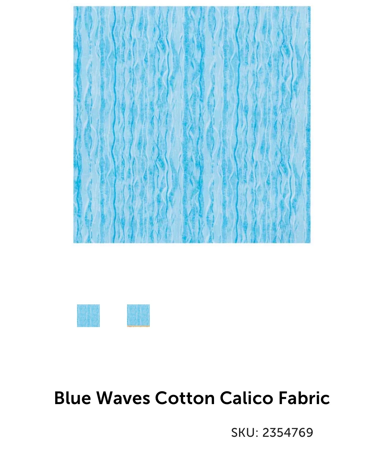 Blue Waves Cotton Calico_2354769
