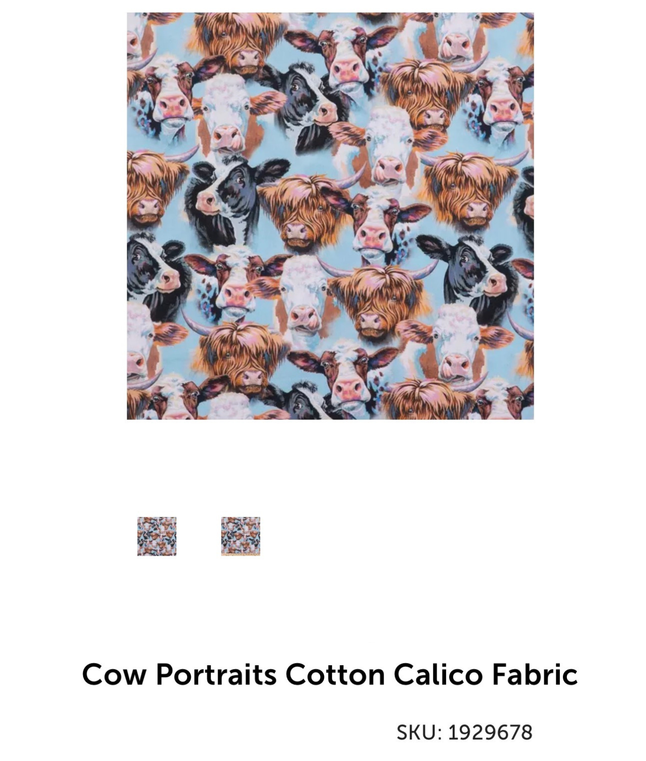Cow Portraits Cotton Calico_1929678