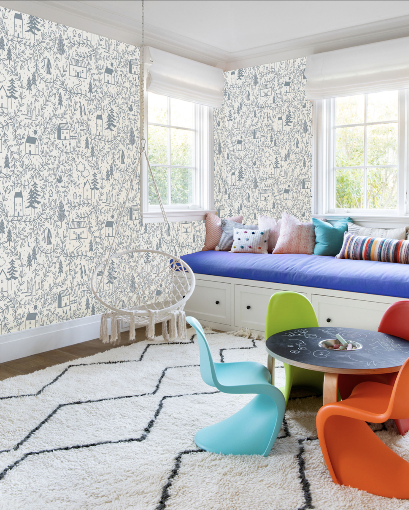 Residential Interior Design. Inspiring Playroom Oasis, Evergreen Colorado