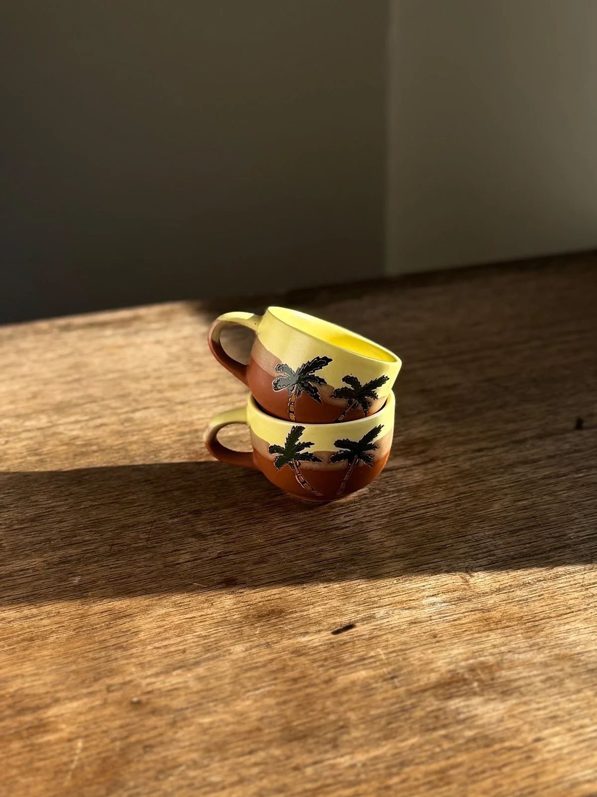 Palm Tree Espresso Cup (Set of 2)