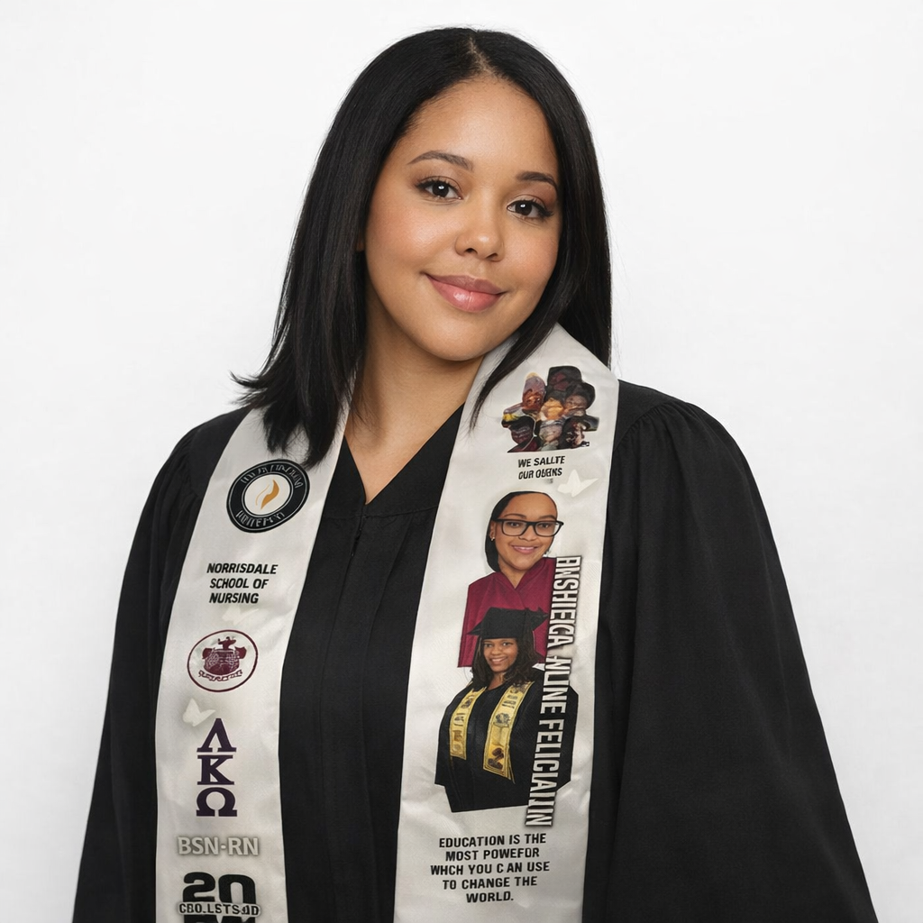 Custom Graduation Stole