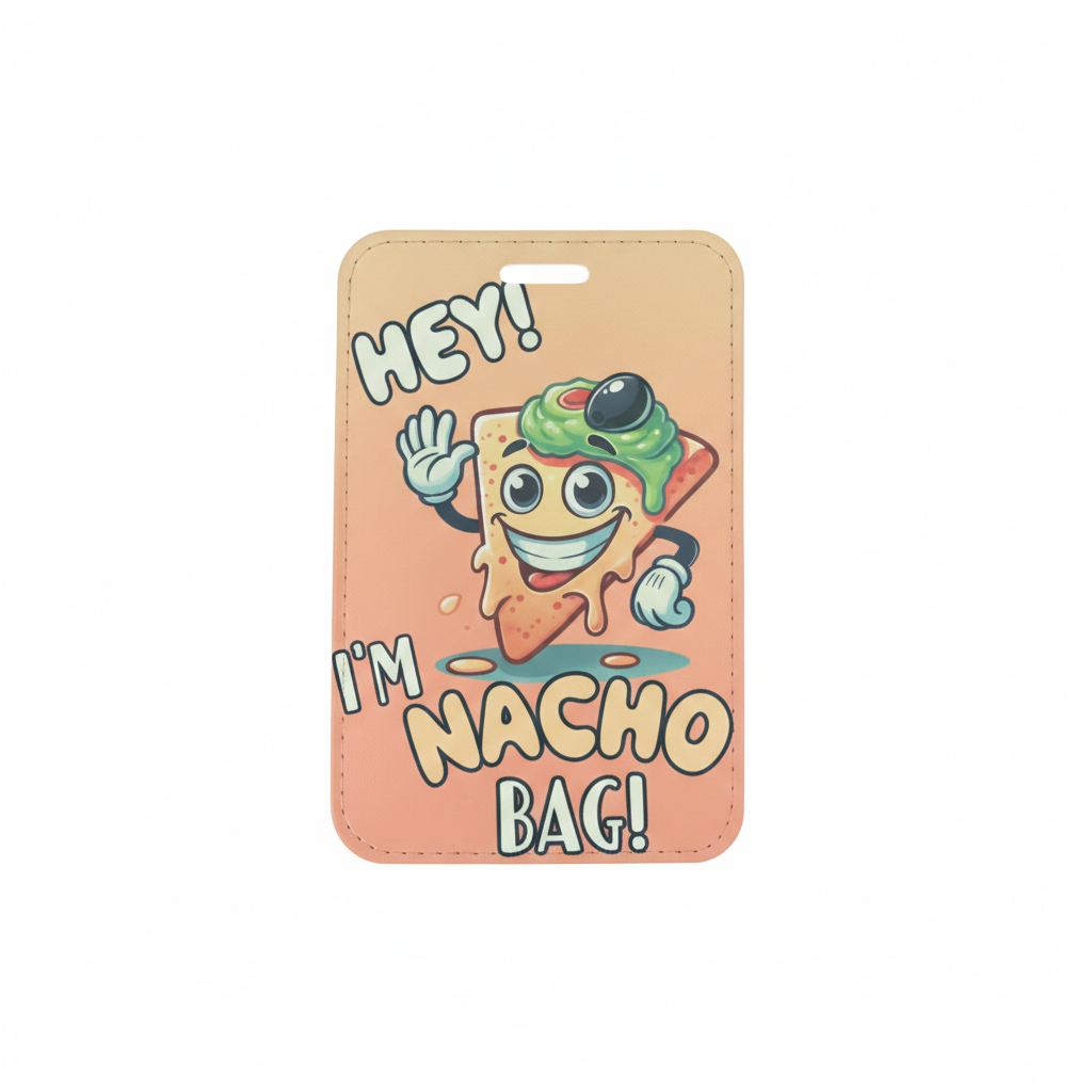 Nacho Bag Luggage Tag