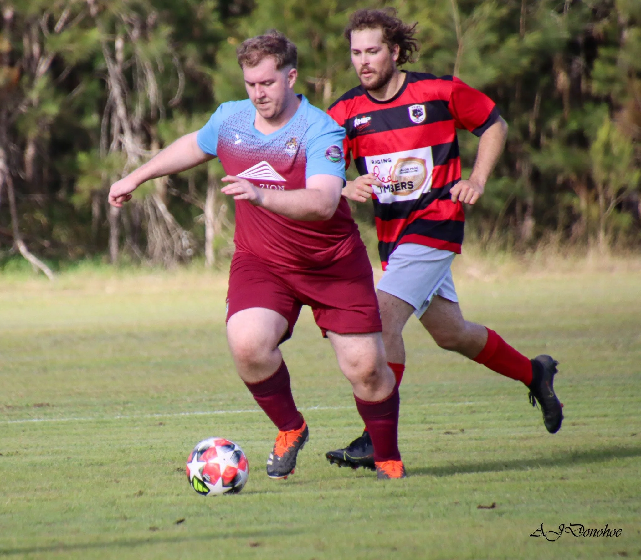 Images via NCF 
Men's 3rd Division 
June 2026
Yuraygir United FC v Coutts Cougars 

Coutts Cougars Maroon took the 2 - 1 win over Yuraygir United Bears