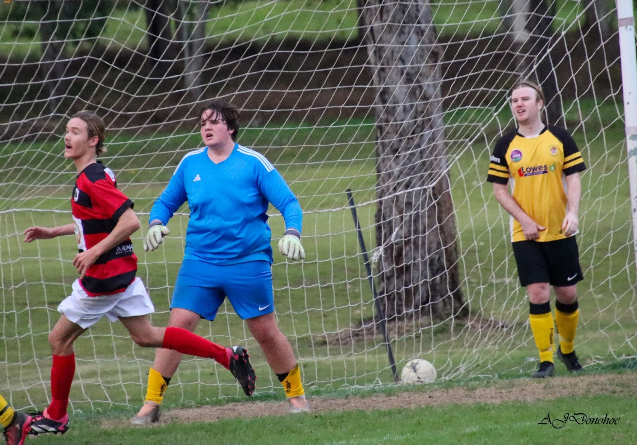Images via NCF
Yuraygir United vs Westlawn Tigers 
August 2024
Men's 3rd Division
5 - 1 to Yuraygir Bears