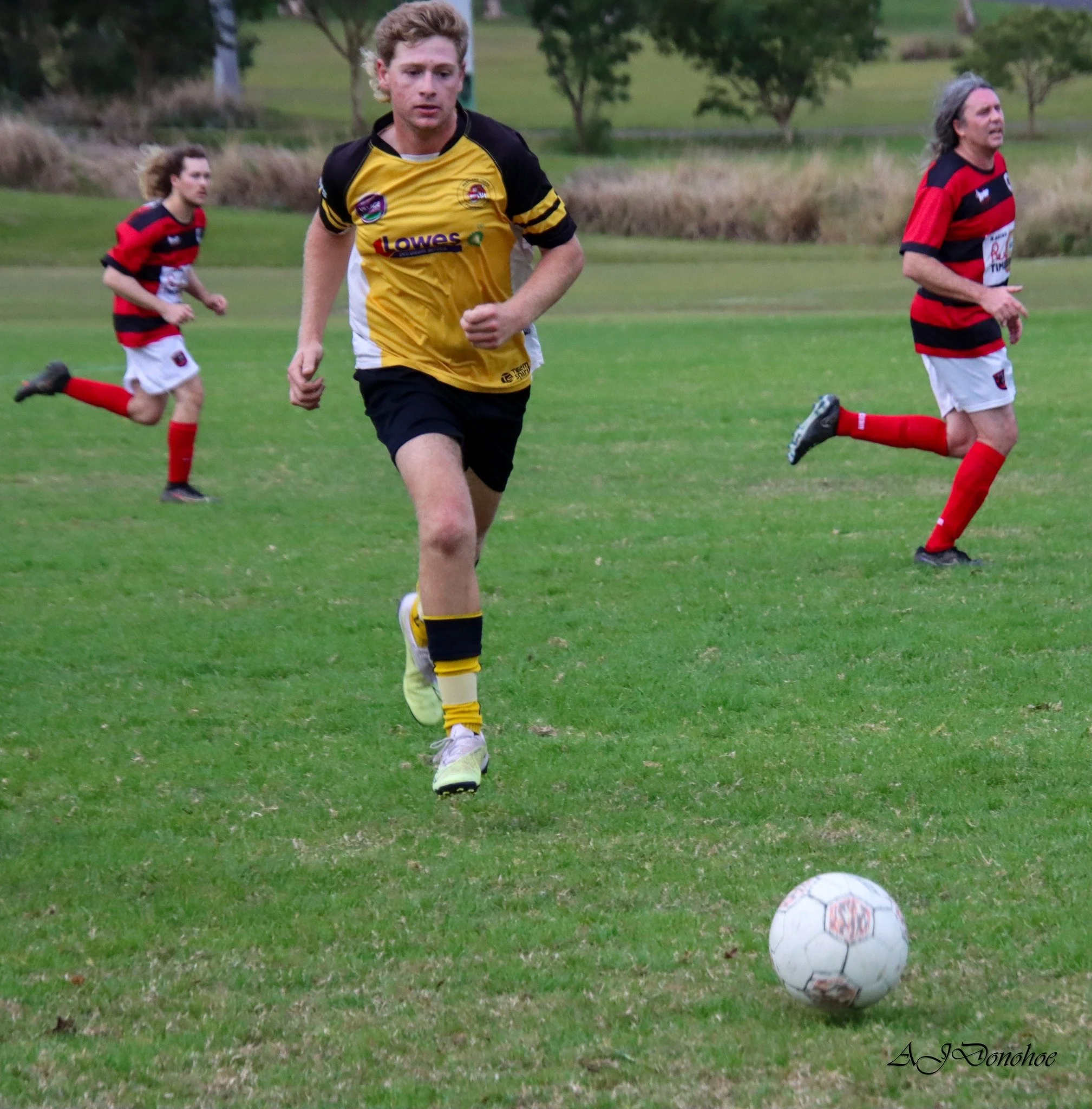 Images via NCF
Yuraygir United vs Westlawn Tigers 
August 2024
Men's 3rd Division
5 - 1 to Yuraygir Bears
