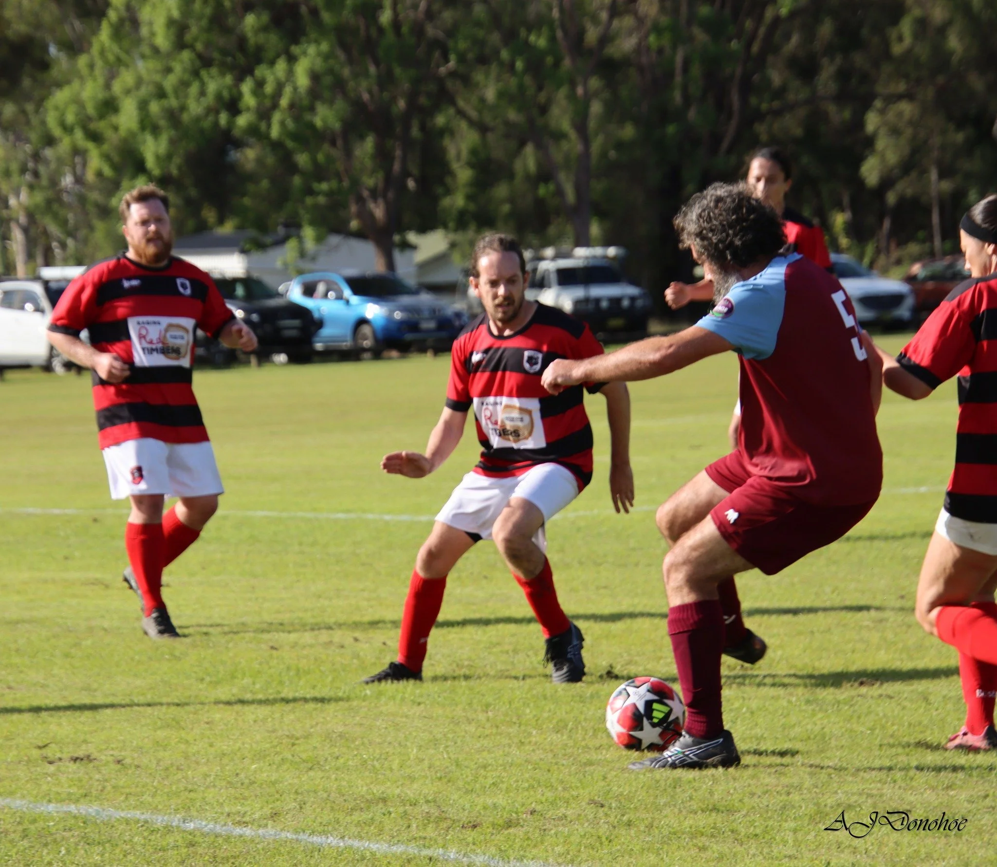 Images via NCF 
Men's 3rd Division 
June 2026
Yuraygir United FC v Coutts Cougars 

Coutts Cougars Maroon took the 2 - 1 win over Yuraygir United Bears