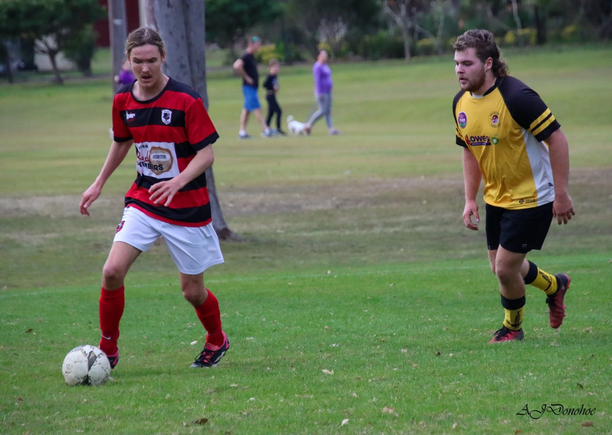 Images via NCF
Yuraygir United vs Westlawn Tigers 
August 2024
Men's 3rd Division
5 - 1 to Yuraygir Bears