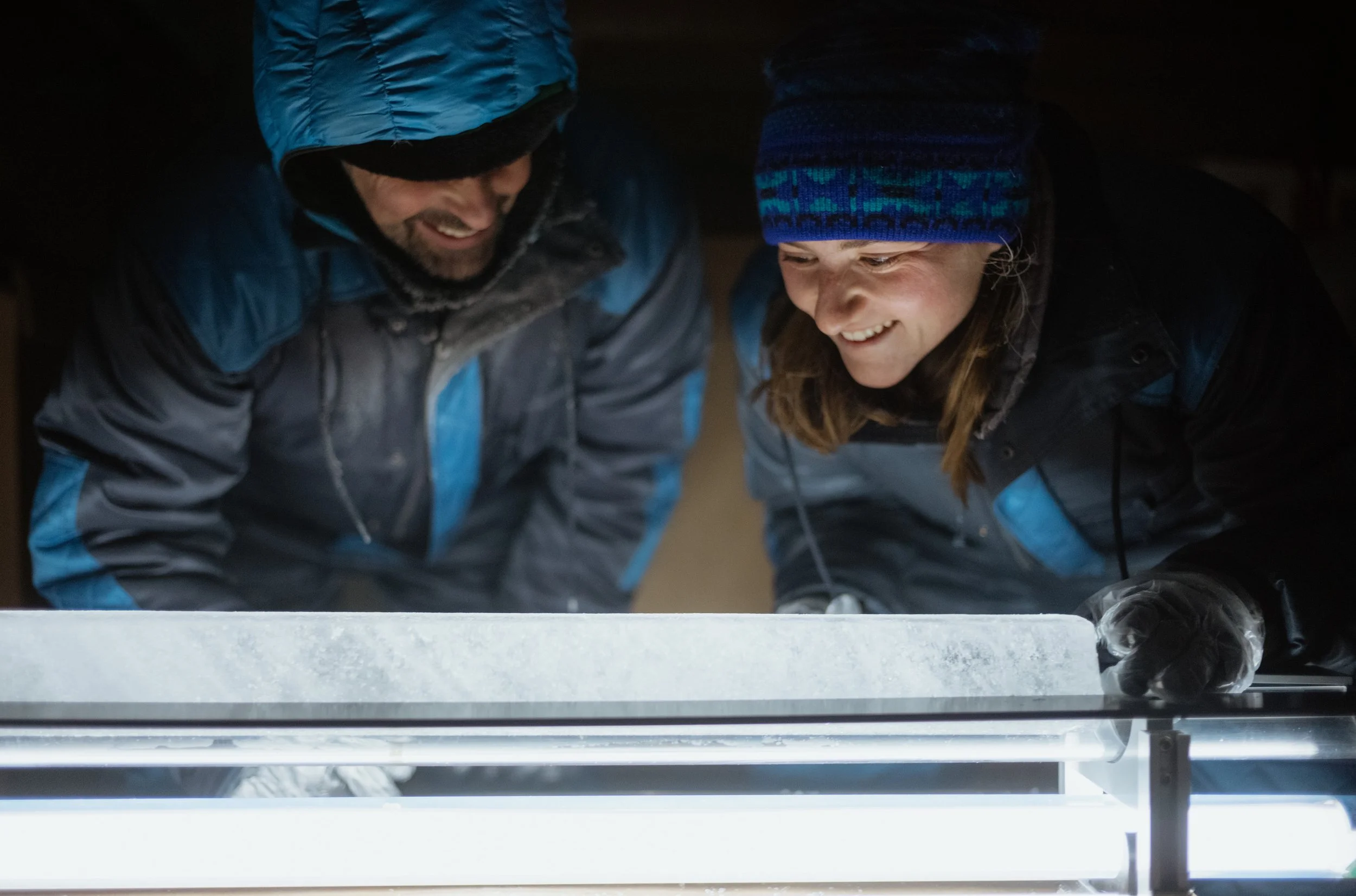 Eiskernen im Paul Scherrer Institut