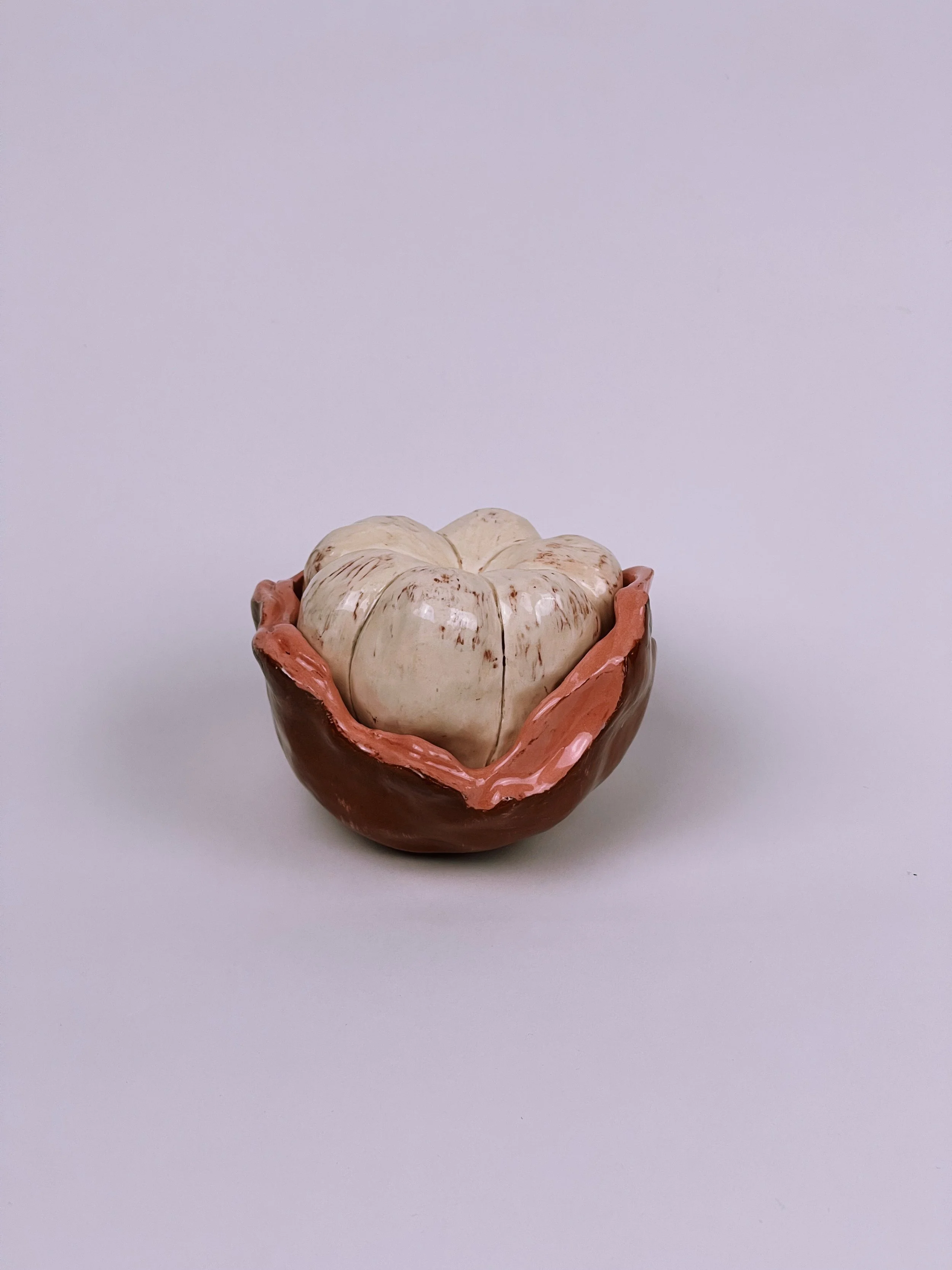 'Mangosteen II', glazed terracotta. 2022