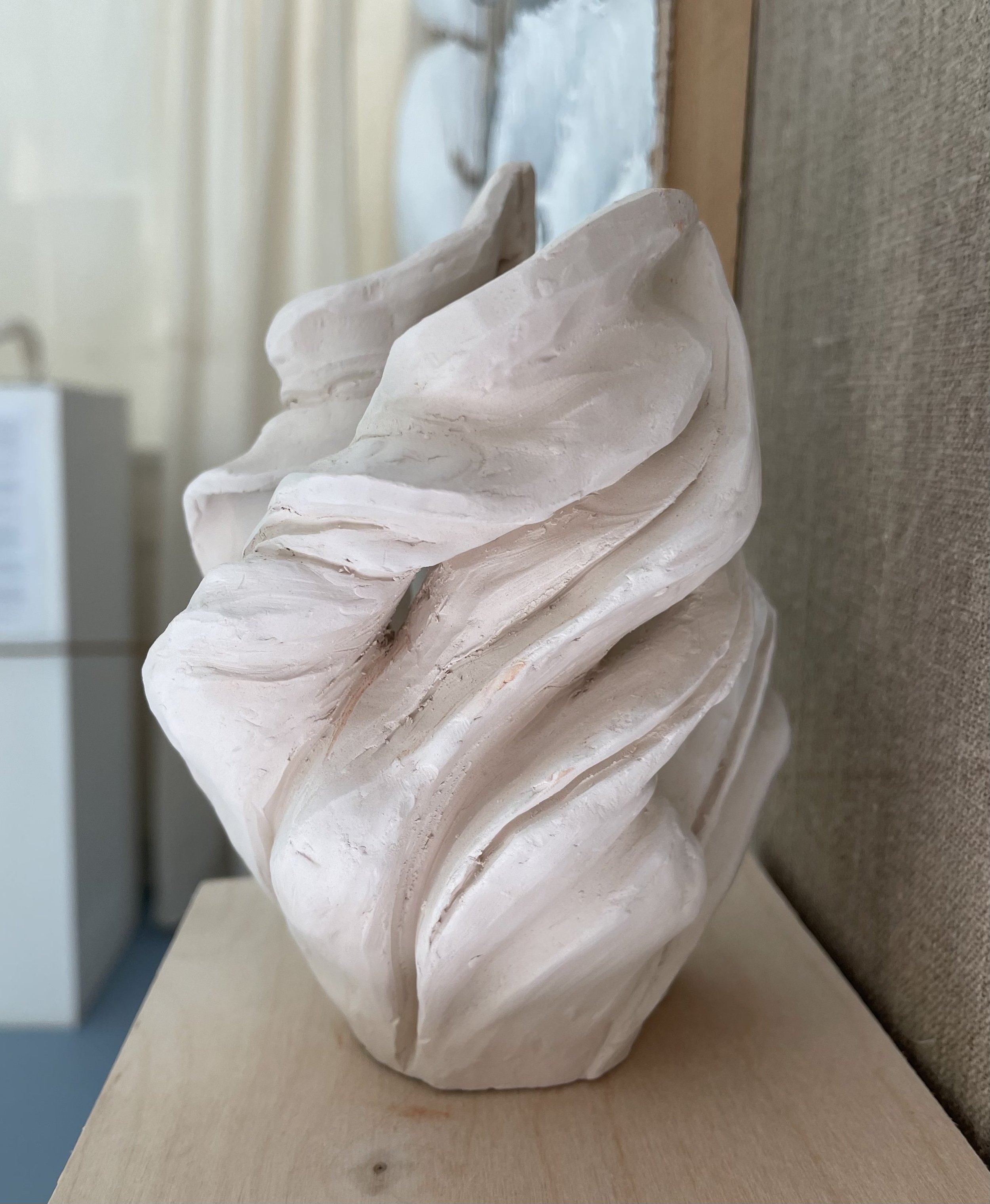 Continuity #2, Sculpture, plaster | 13cm x 12cm x 14cm